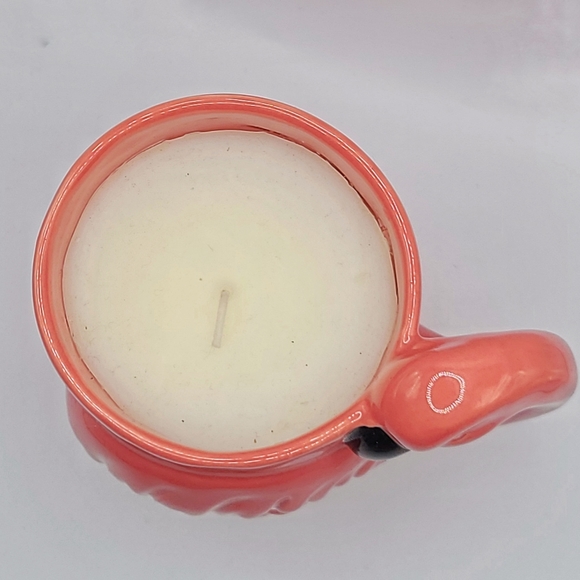 HD Designs Outdoors Citronella Pink Flamingo Candle NWOT - Picture 3 of 4